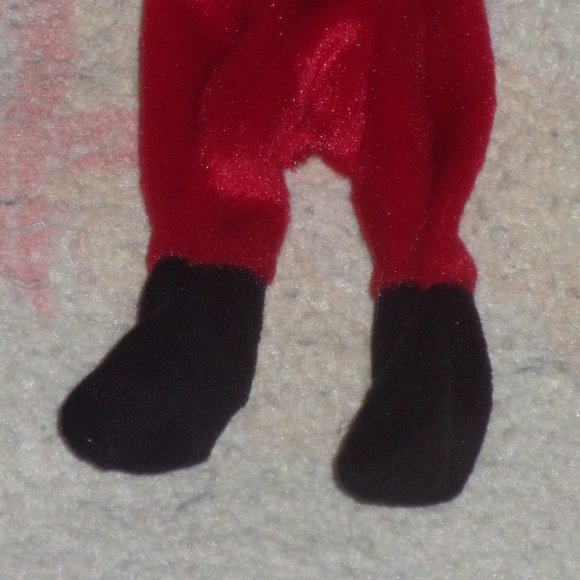 Plush Unstuffed Animal Red and White Santa Clause Toy Tagless - Picture 5 of 10